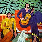 The Music Lesson Paintings - Music by Henri Matisse